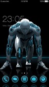 Robot Run CLauncher Android Mobile Phone Theme