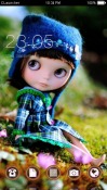 Cute Doll CLauncher Android Mobile Phone Theme