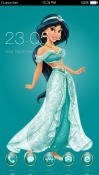 Princess Jasmine CLauncher Android Mobile Phone Theme