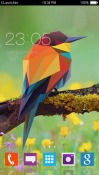 Abstract Birds CLauncher LG L35 Theme