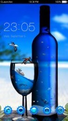 Blue Scenery CLauncher Android Mobile Phone Theme