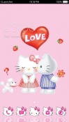 Charmmy Kitty CLauncher LG L35 Theme