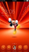 Mickey Mouse CLauncher Android Mobile Phone Theme