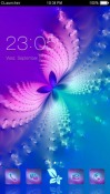 Abstract Butterfly CLauncher Android Mobile Phone Theme