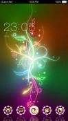 Abstract Lighting CLauncher Android Mobile Phone Theme