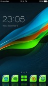 Color Wave CLauncher Acer Iconia Tab B1-710 Theme