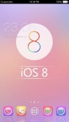 iOS 8 CLauncher Acer Iconia Tab B1-710 Theme