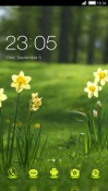 Beauty Flowers CLauncher LG KH5200 Andro-1 Theme