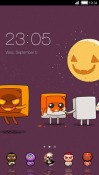 Little Halloween CLauncher Android Mobile Phone Theme