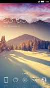 Winter Sun CLauncher Android Mobile Phone Theme