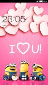 I Love You CLauncher Android Mobile Phone Theme