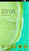 Green Lemon CLauncher Android Mobile Phone Theme