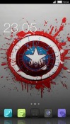 Captain America CLauncher Android Mobile Phone Theme