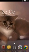 Cute Cat CLauncher Android Mobile Phone Theme