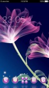 Abstract Flower CLauncher Android Mobile Phone Theme