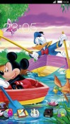 Mickey &amp; Donald CLauncher Android Mobile Phone Theme