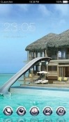 Beach House CLauncher Android Mobile Phone Theme