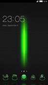 Dark Green CLauncher Android Mobile Phone Theme