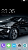 Black Car CLauncher Android Mobile Phone Theme