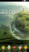 Globe CLauncher Android Mobile Phone Theme