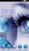 Blue Eye CLauncher Android Mobile Phone Theme