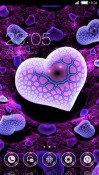 Purple Heart CLauncher Android Mobile Phone Theme