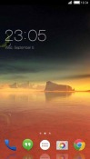 Beautiful Sunset CLauncher Android Mobile Phone Theme