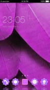 Purple Leaf CLauncher Android Mobile Phone Theme