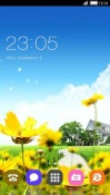 Flowers CLauncher Android Mobile Phone Theme