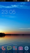 Sunset CLauncher Android Mobile Phone Theme