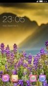 Violet CLauncher Android Mobile Phone Theme