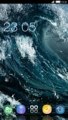 Wave CLauncher Samsung Galaxy Rush M830 Theme