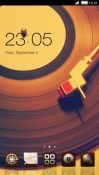 Vintage Record CLauncher Android Mobile Phone Theme