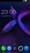 Purple CLauncher Samsung Galaxy Rush M830 Theme