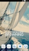 Sailing CLauncher Android Mobile Phone Theme