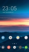 Evening CLauncher Android Mobile Phone Theme