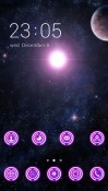 Galaxy CLauncher Android Mobile Phone Theme