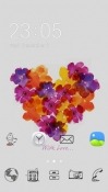 Love Heart CLauncher Android Mobile Phone Theme