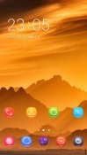 Golden Nature CLauncher Android Mobile Phone Theme
