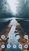 Rain CLauncher Android Mobile Phone Theme