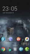 Dark City CLauncher Android Mobile Phone Theme