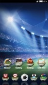Football Stadium CLauncher Samsung Galaxy Rush M830 Theme