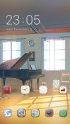 Piano CLauncher Android Mobile Phone Theme