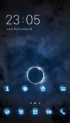 Dark Moon CLauncher Android Mobile Phone Theme