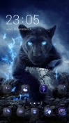 Black Leopard CLauncher LG Optimus G Pro Theme