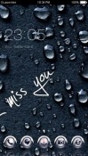 Miss You CLauncher Samsung Galaxy Rush M830 Theme