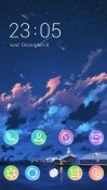 Clouds CLauncher Android Mobile Phone Theme