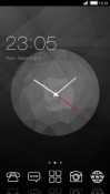 Clock CLauncher LG Optimus G Pro Theme