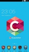 Custom CLauncher Android Mobile Phone Theme