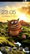 Cute Monster CLauncher Android Mobile Phone Theme